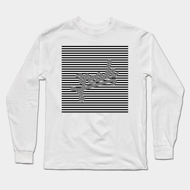 Yeah Long Sleeve T-Shirt by LNA